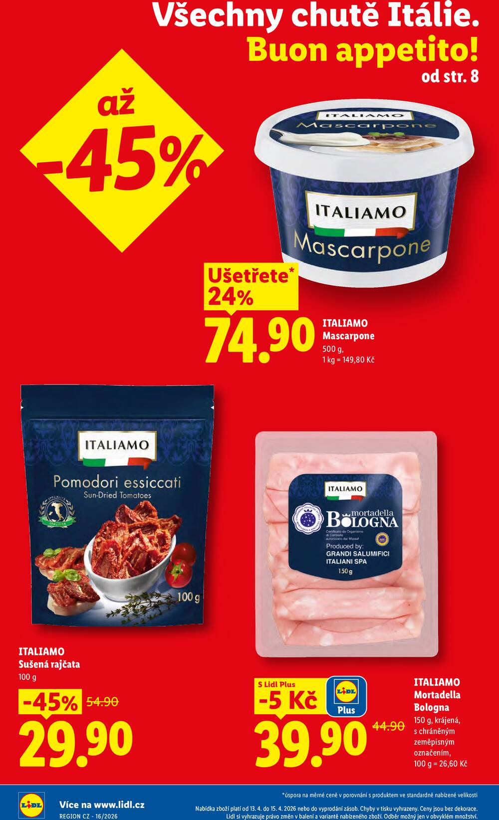 Lidl od 13.4. do 15.4.2026