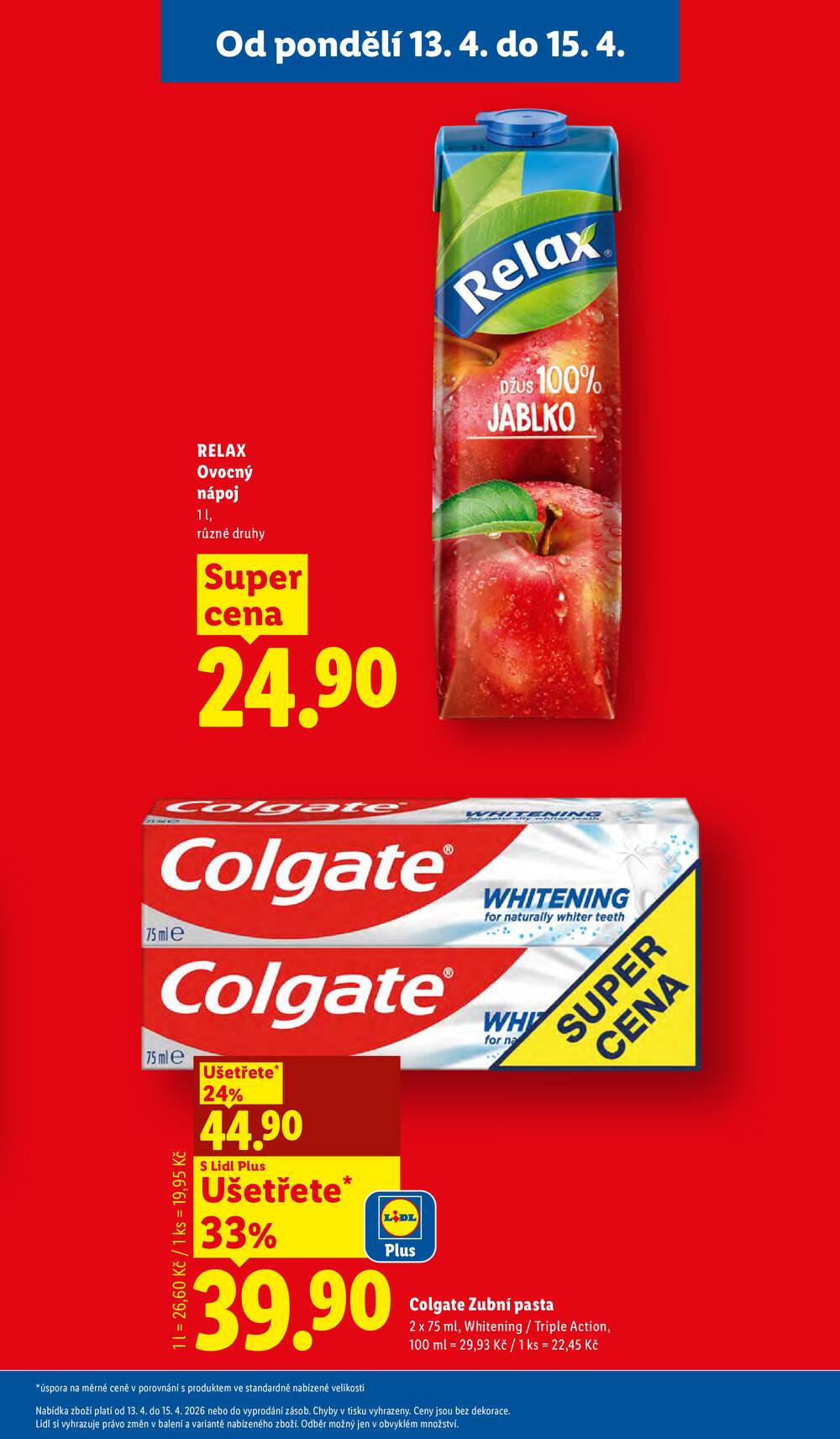 Lidl od 13.4. do 15.4.2026