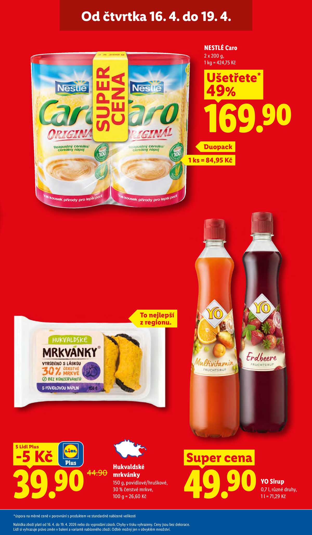 Lidl Čtvrtek od 16.4. do 19.4.2026 strana 3