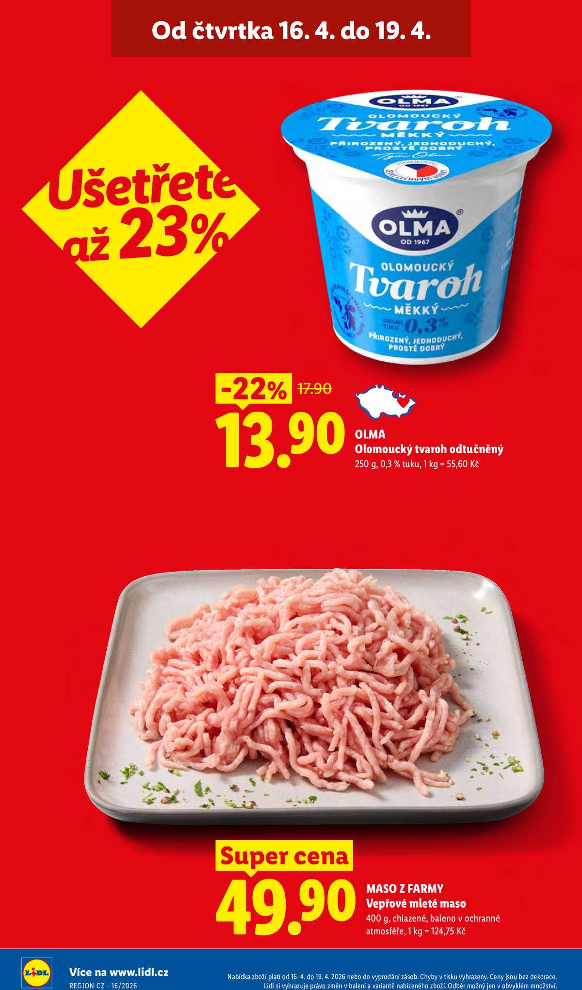 Lidl Čtvrtek od 16.4. do 19.4.2026 strana 4