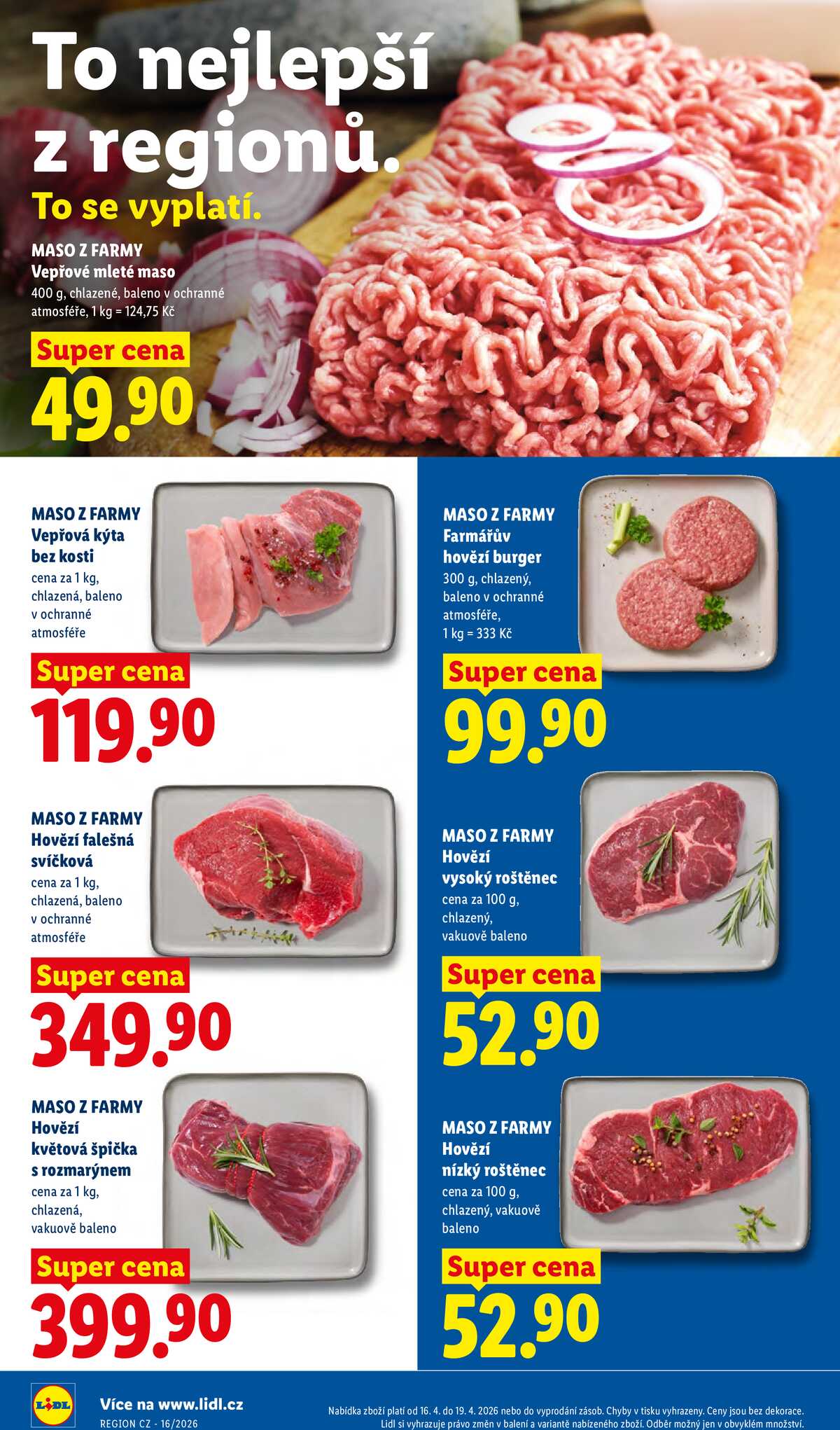 Lidl Čtvrtek od 16.4. do 19.4.2026 strana 14