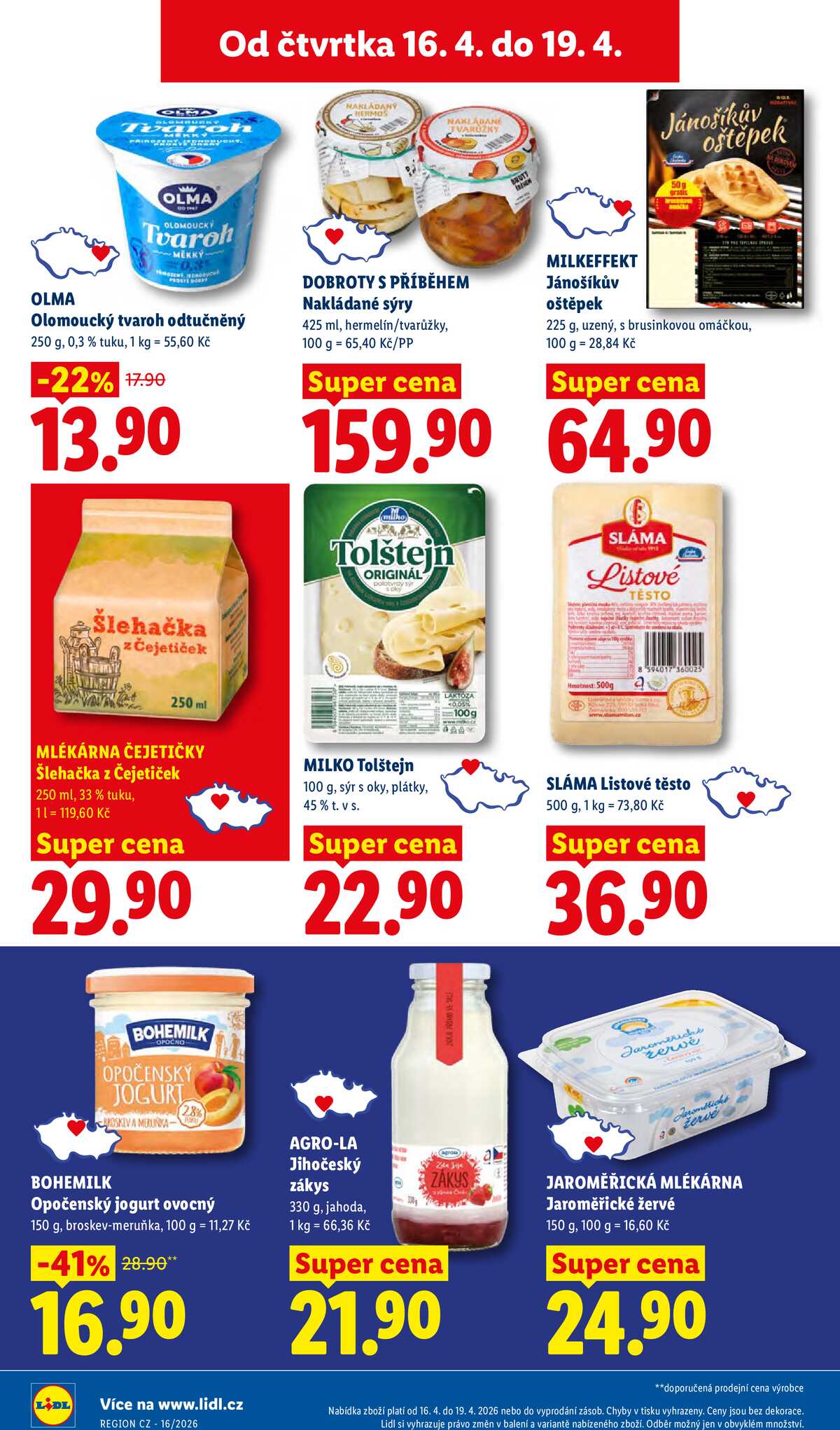 Lidl Čtvrtek od 16.4. do 19.4.2026 strana 16