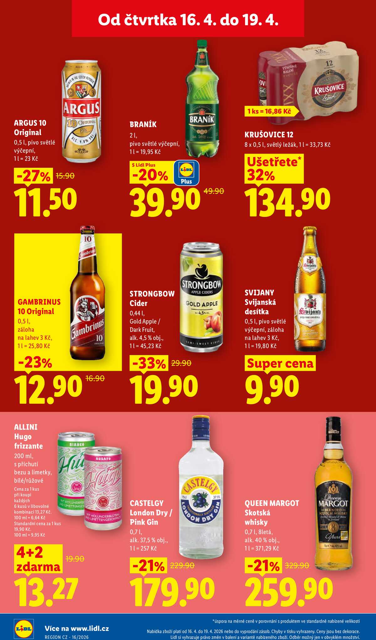 Lidl Čtvrtek od 16.4. do 19.4.2026 strana 26