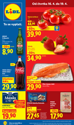 Lidl Čtvrtek od 16.4. do 19.4.2026
