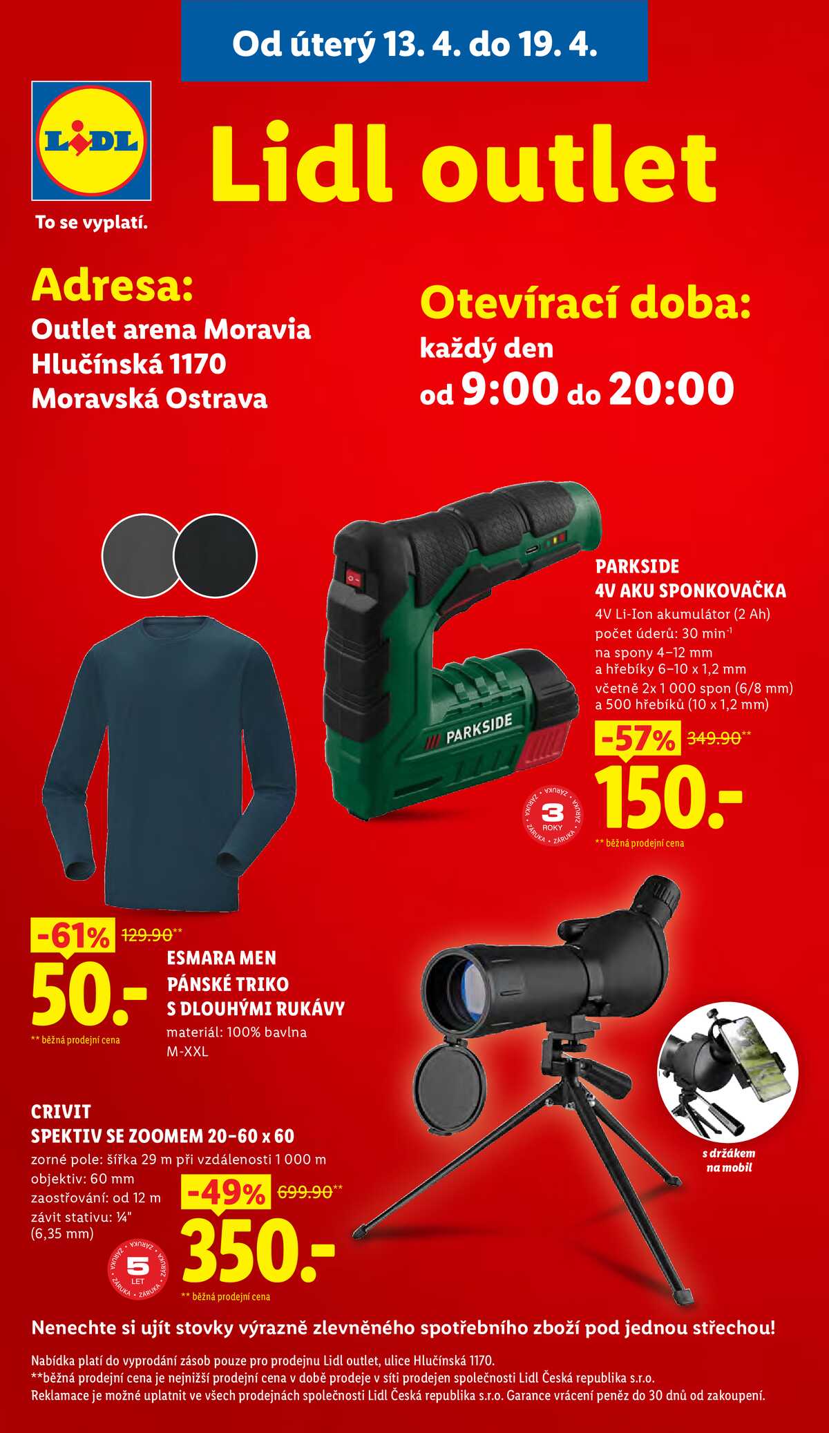 Lidl Spotřební zboží 13.4. - 19.4. strana 9