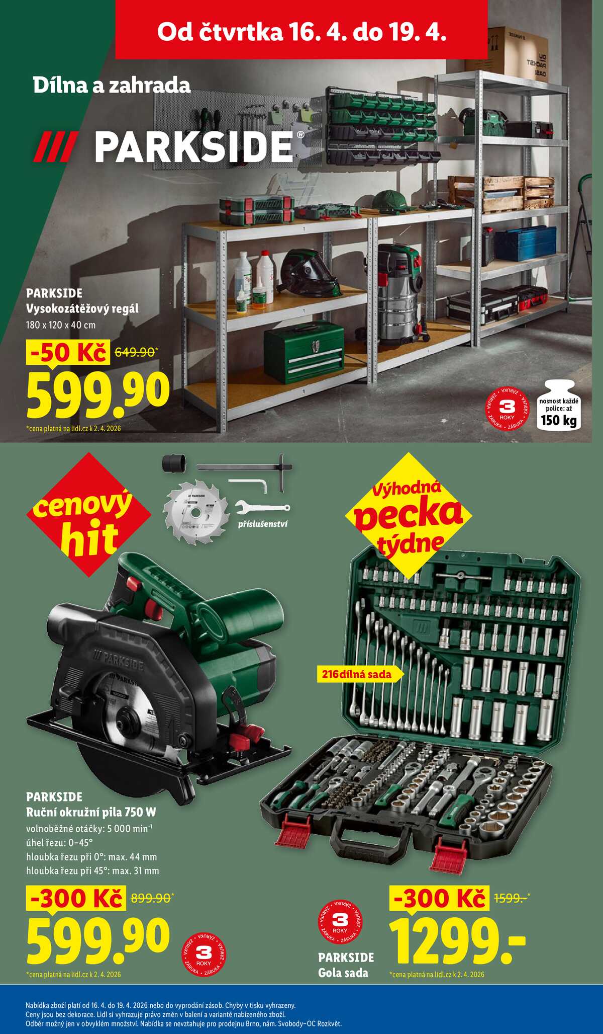 Lidl Spotřební zboží 13.4. - 19.4. strana 15