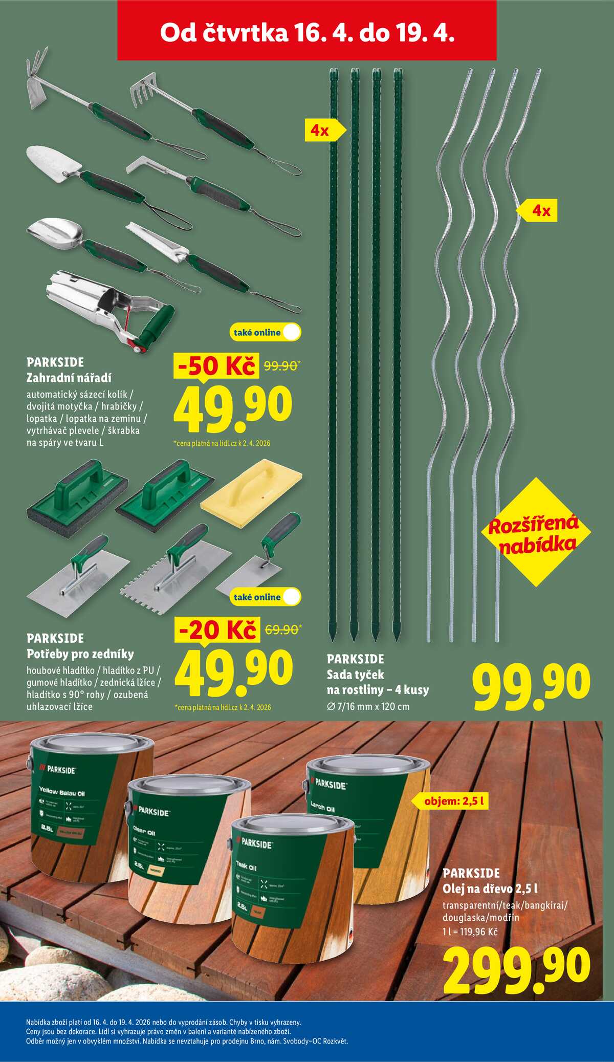 Lidl Spotřební zboží 13.4. - 19.4. strana 19