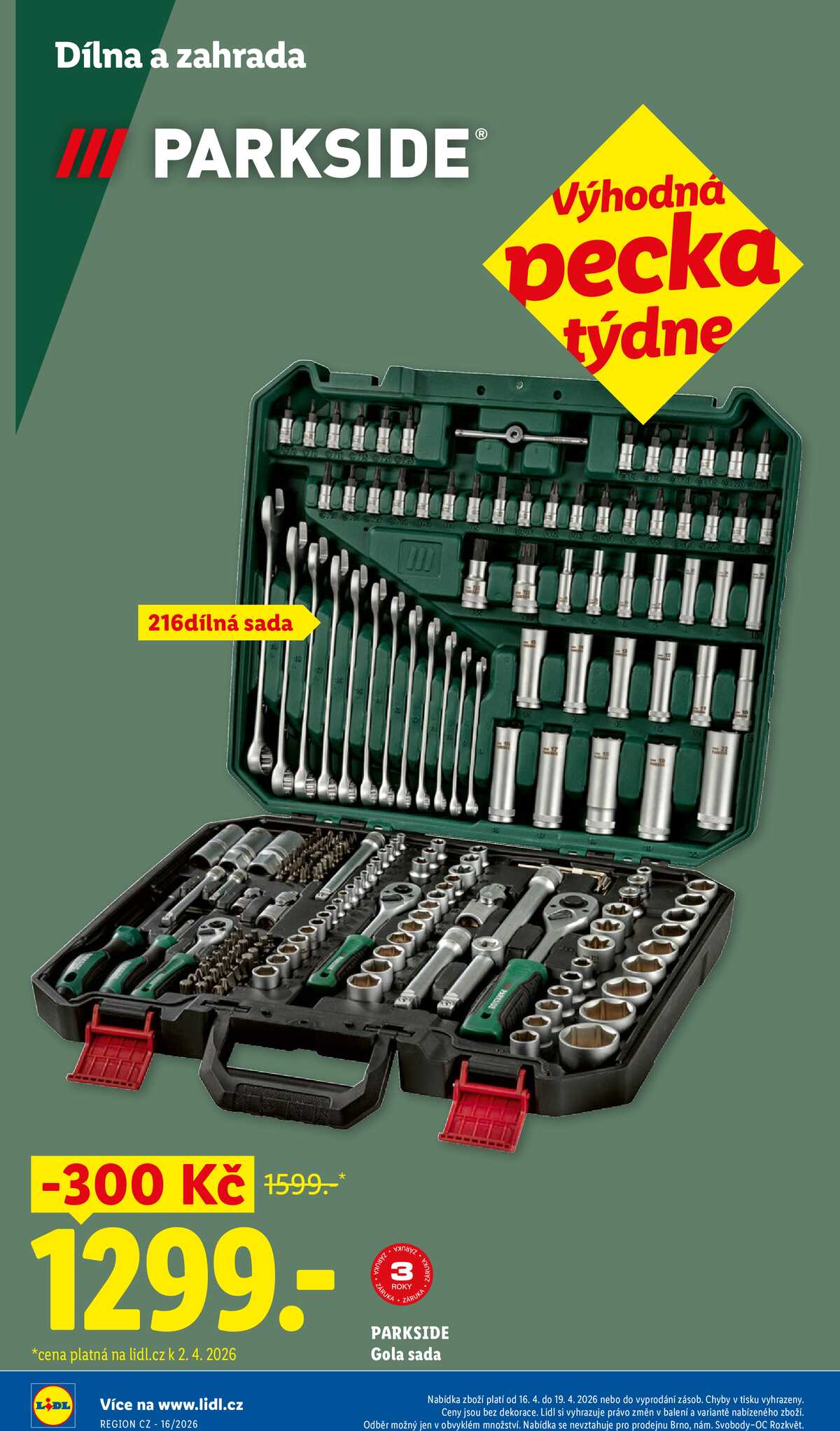 Lidl Spotřební zboží 13.4. - 19.4. strana 20