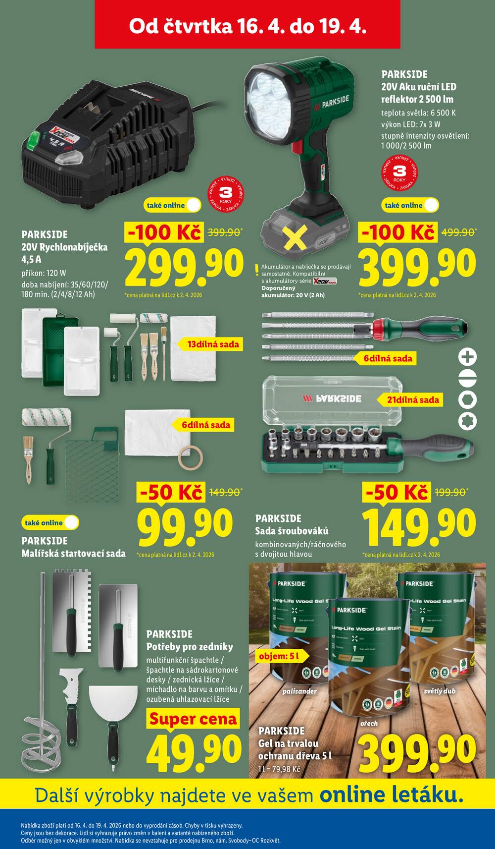 Lidl Spotřební zboží 13.4. - 19.4.