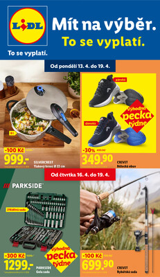 Lidl Spotřební zboží 13.4. - 19.4.