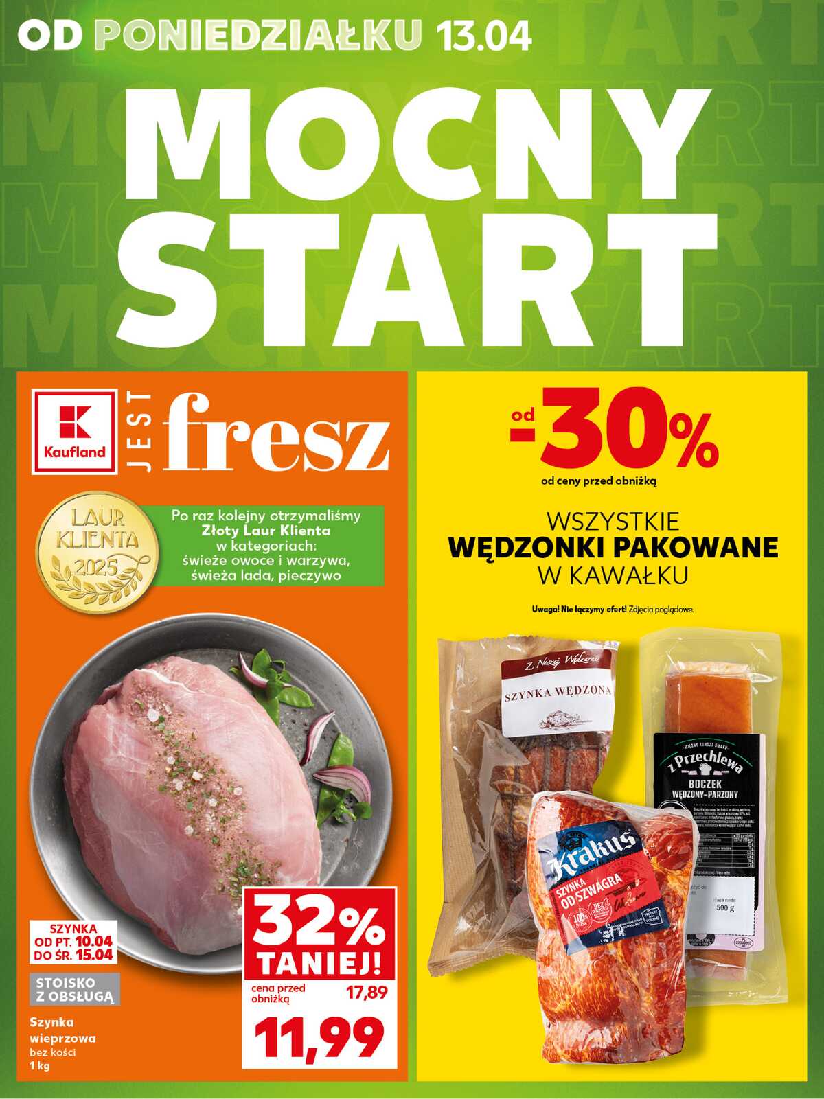 Leták Kaufland Polsko 13.4.-15.4.2026 - Silný start strana 2