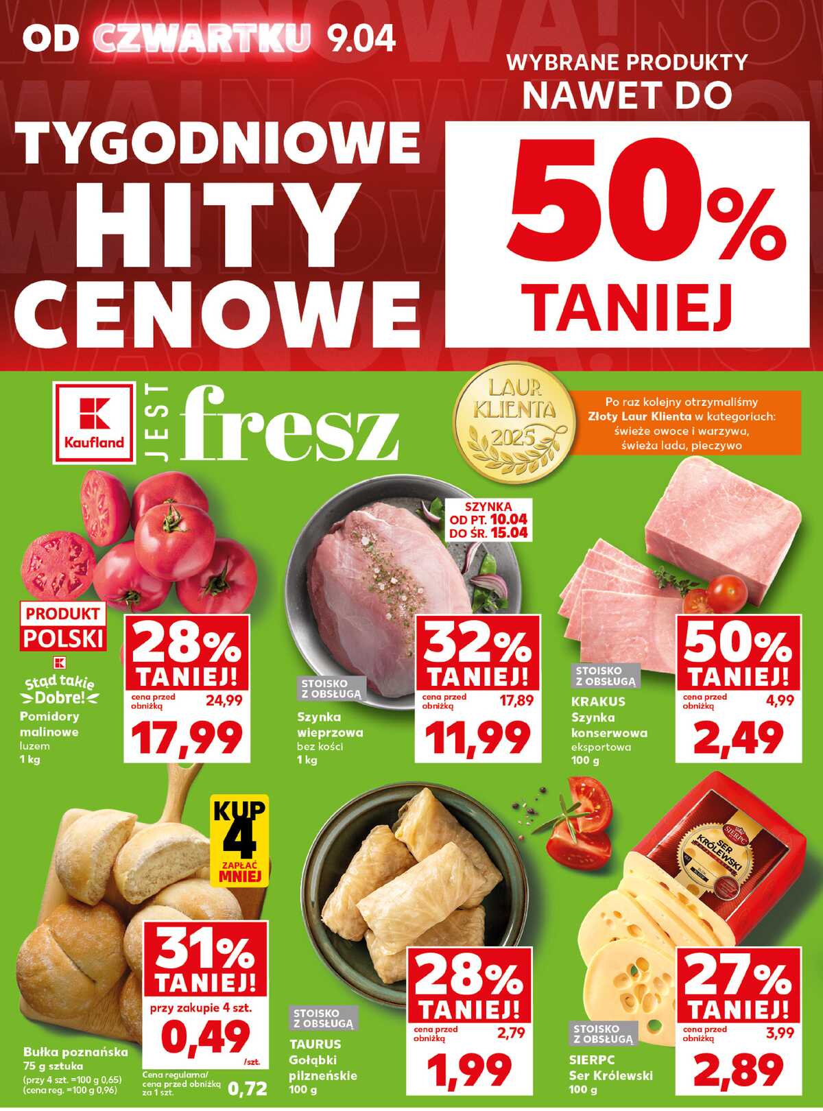 Leták Kaufland Polsko 13.4.-15.4.2026 - Silný start strana 6