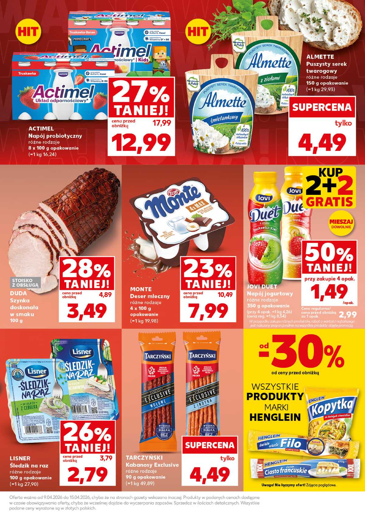Leták Kaufland Polsko 13.4.-15.4.2026 - Silný start strana 7