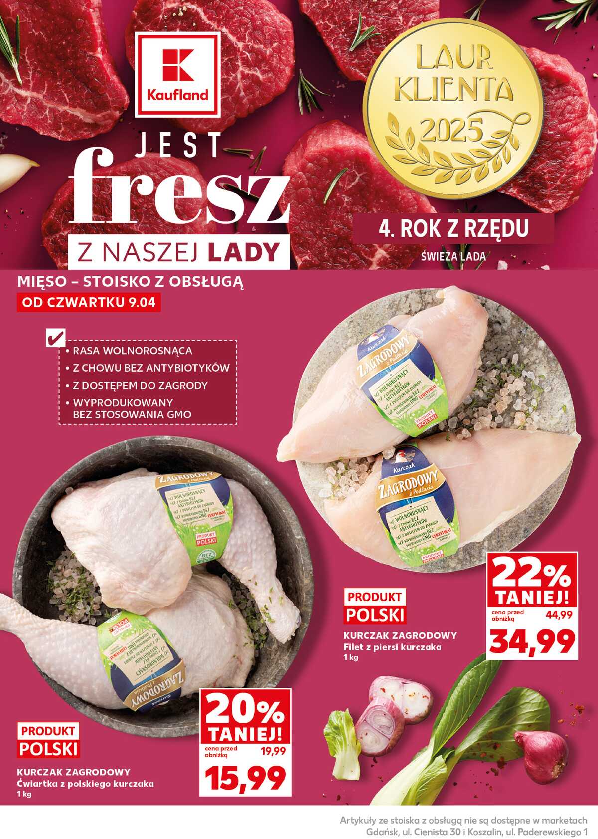 Leták Kaufland Polsko 13.4.-15.4.2026 - Silný start strana 14