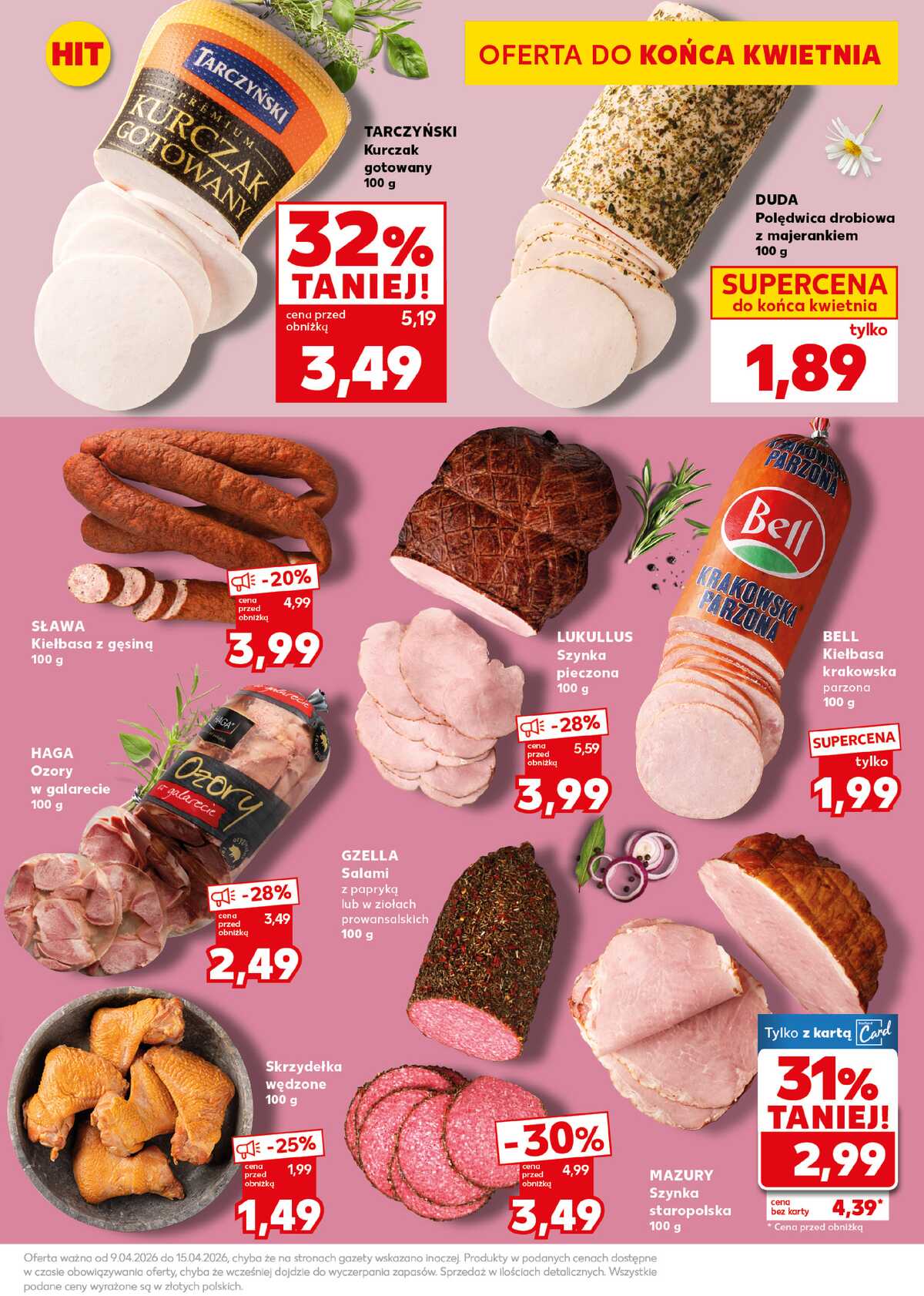 Leták Kaufland Polsko 13.4.-15.4.2026 - Silný start strana 17