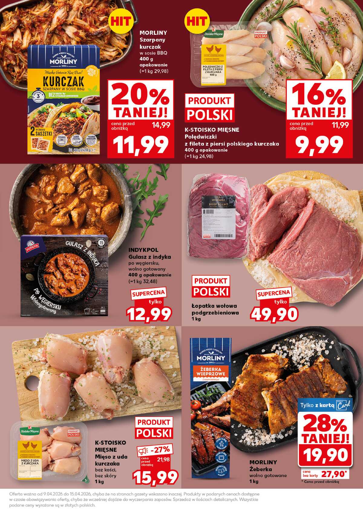 Leták Kaufland Polsko 13.4.-15.4.2026 - Silný start strana 21