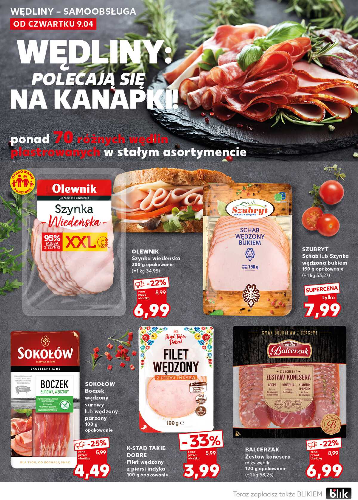 Leták Kaufland Polsko 13.4.-15.4.2026 - Silný start strana 22