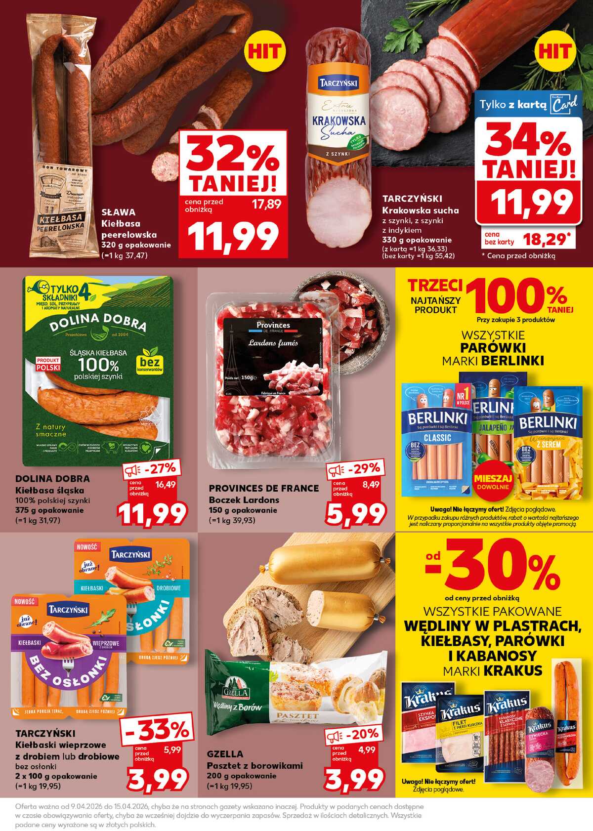Leták Kaufland Polsko 13.4.-15.4.2026 - Silný start strana 23