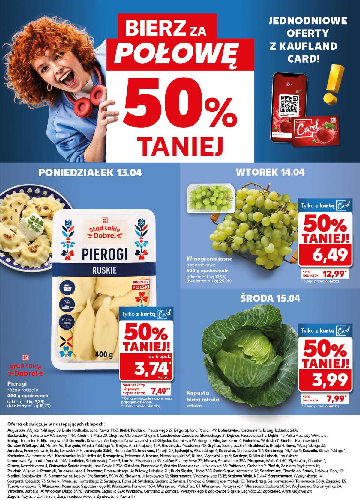 Leták Kaufland Polsko 13.4.-15.4.2026 - Silný start strana 34