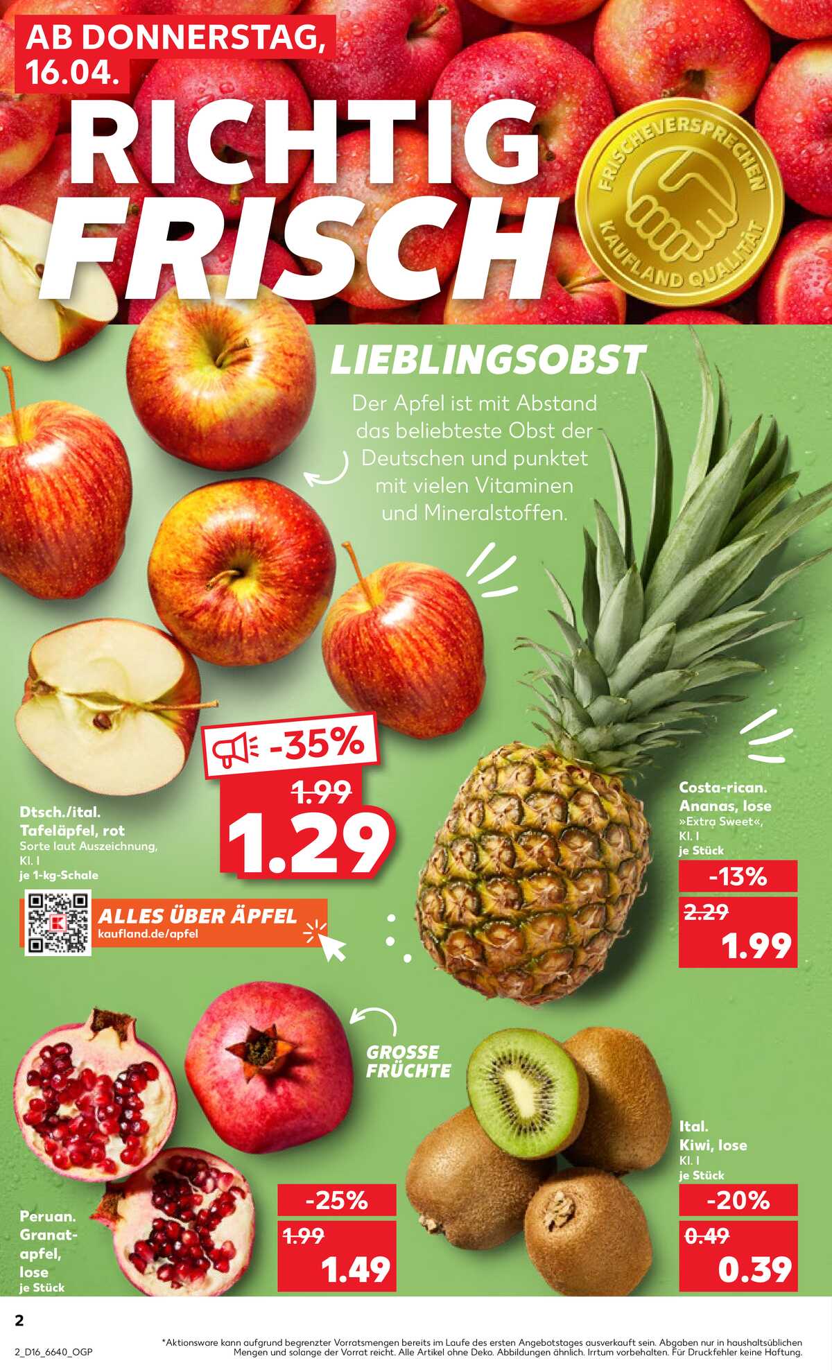 Leták Kaufland Německo 16.4.-22.4.2026 strana 2
