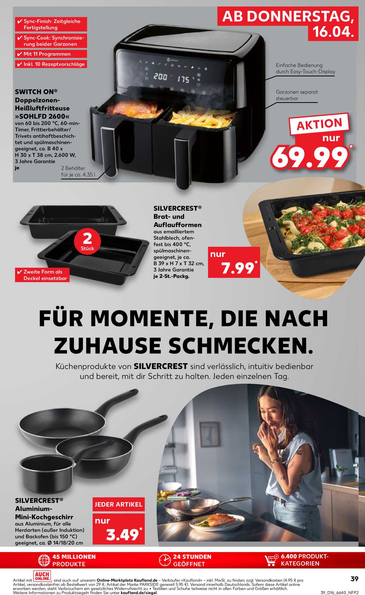 Leták Kaufland Německo 16.4.-22.4.2026 strana 39