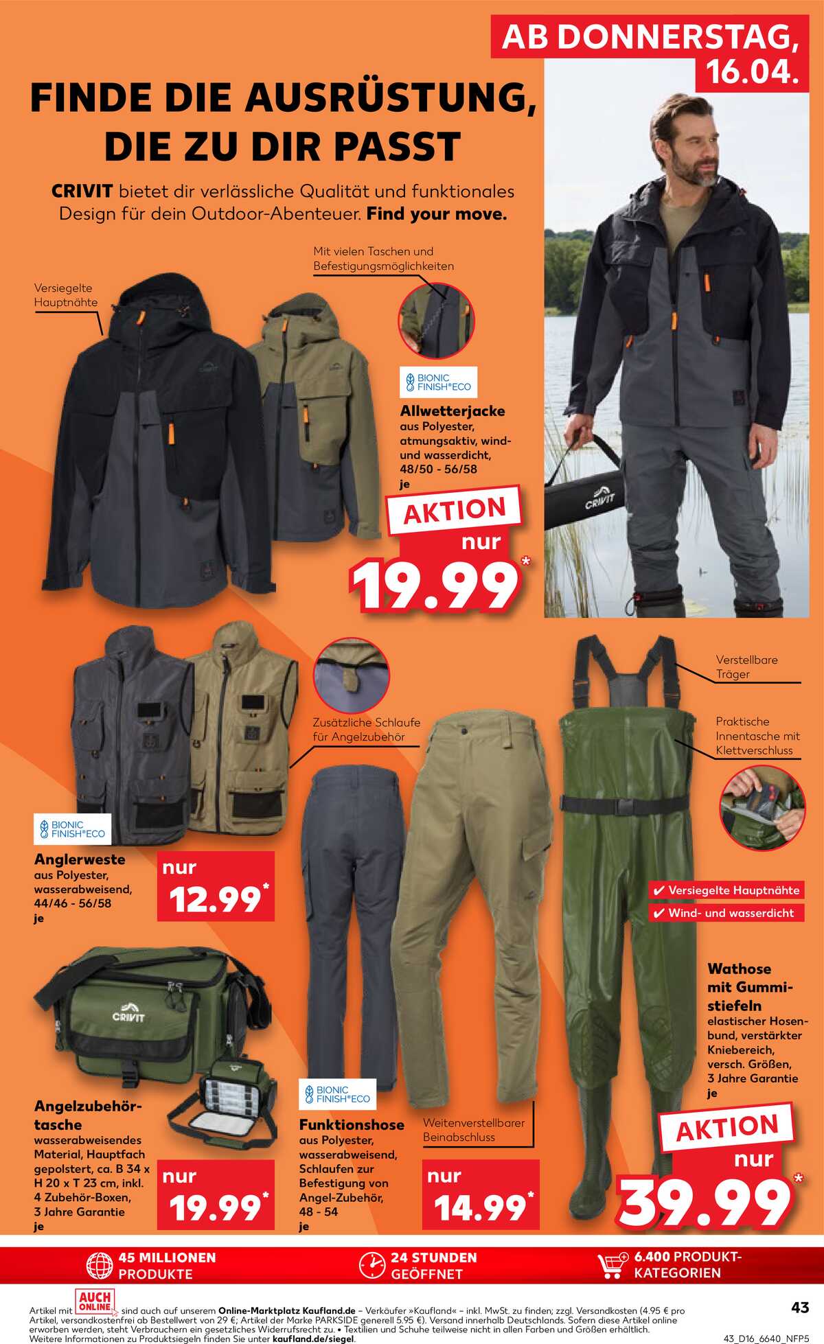 Leták Kaufland Německo 16.4.-22.4.2026 strana 43