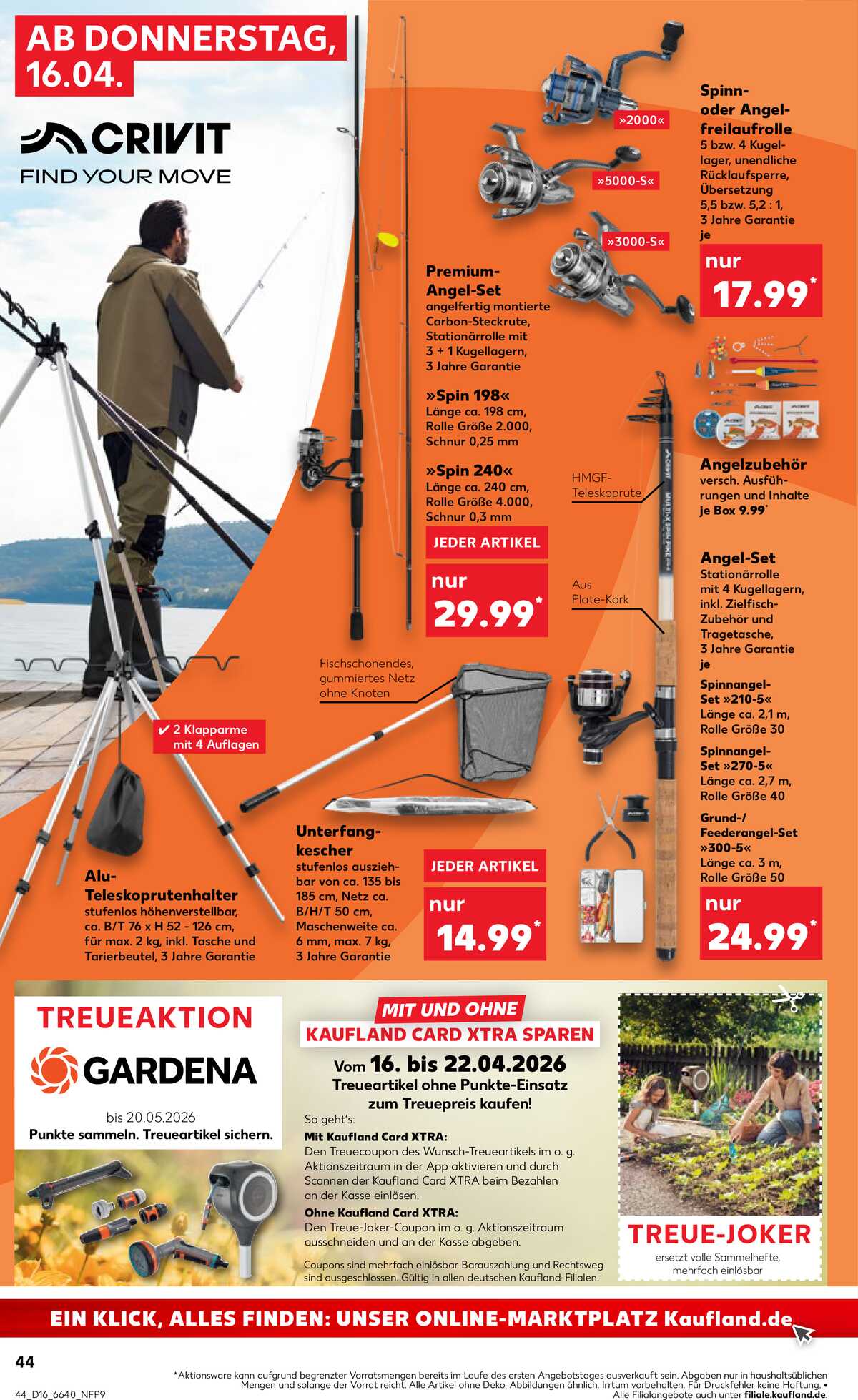 Leták Kaufland Německo 16.4.-22.4.2026 strana 44