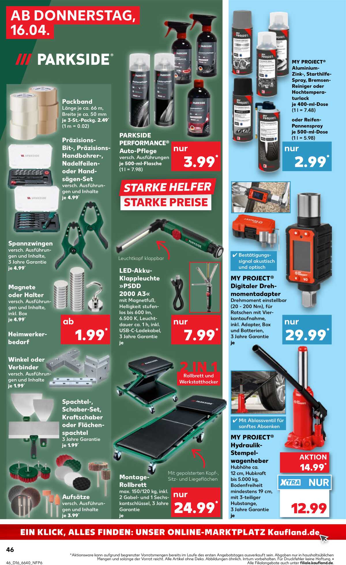 Leták Kaufland Německo 16.4.-22.4.2026 strana 46