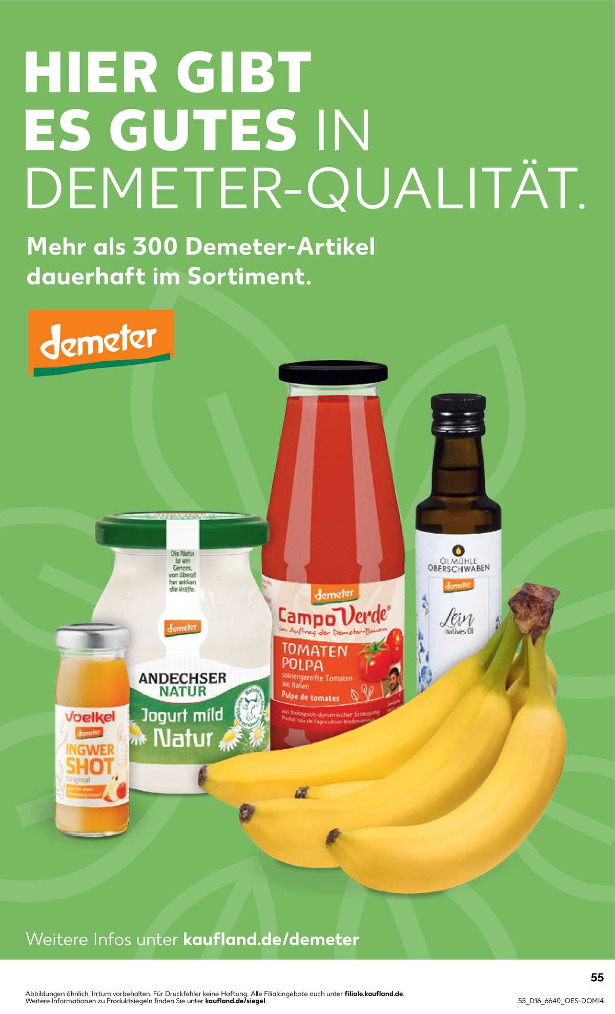 Leták Kaufland Německo 16.4.-22.4.2026 strana 55