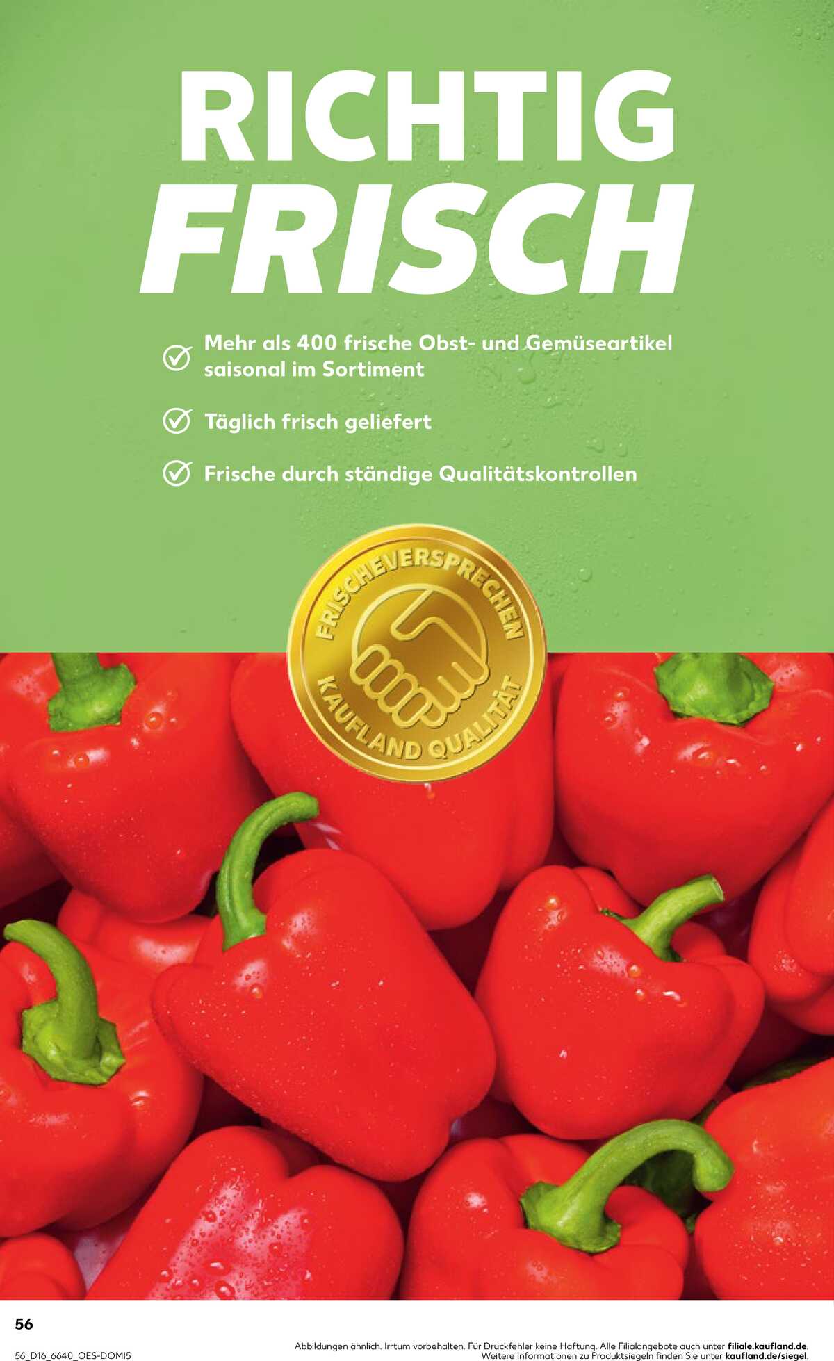Leták Kaufland Německo 16.4.-22.4.2026 strana 56