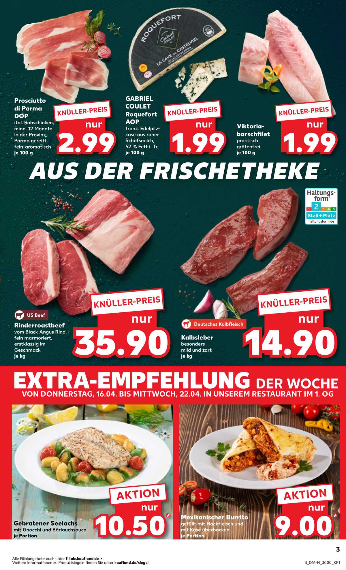 Leták Kaufland Německo 16.4.-22.4.2026 strana 3