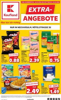 Leták Kaufland Německo 16.4.-22.4.2026