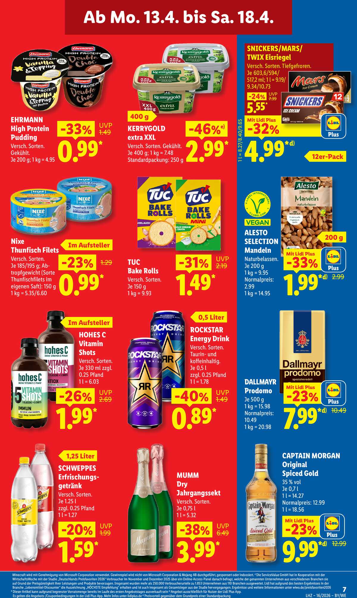 Leták Lidl Německo 13.4.-18.4.2026 strana 13