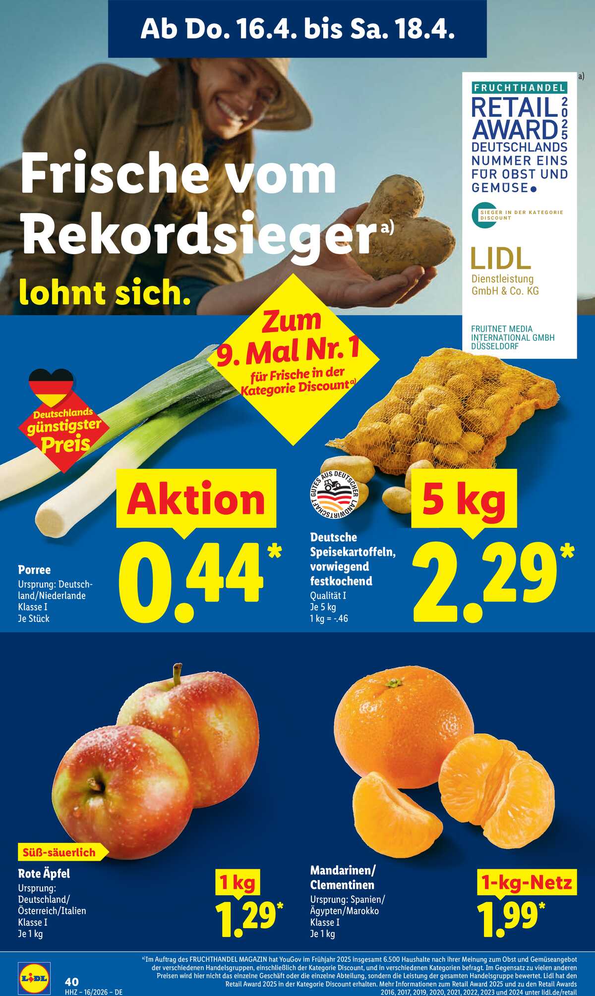 Leták Lidl Německo 13.4.-18.4.2026 strana 62