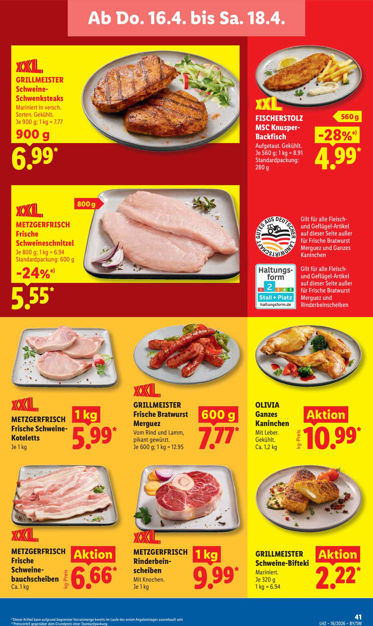 Leták Lidl Německo 13.4.-18.4.2026 strana 63