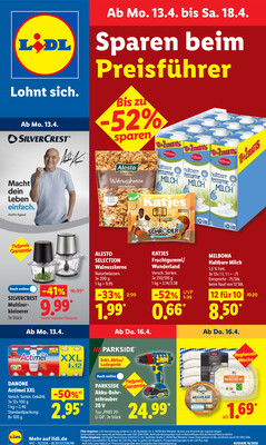 Leták Lidl Německo 13.4.-18.4.2026