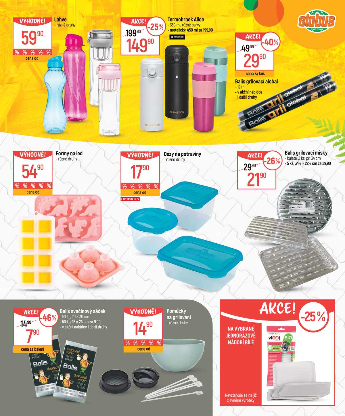 Akční leták Globus 15.4. - 3.5.2026 - Globus Praha - Centrum Černý Most strana 5