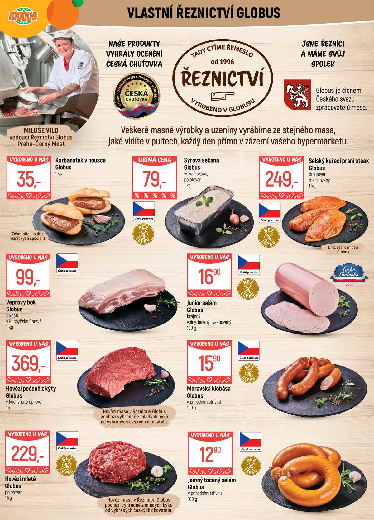 Akční leták Globus 15.4. - 21.4.2026 - Globus Praha - Centrum Černý Most strana 5