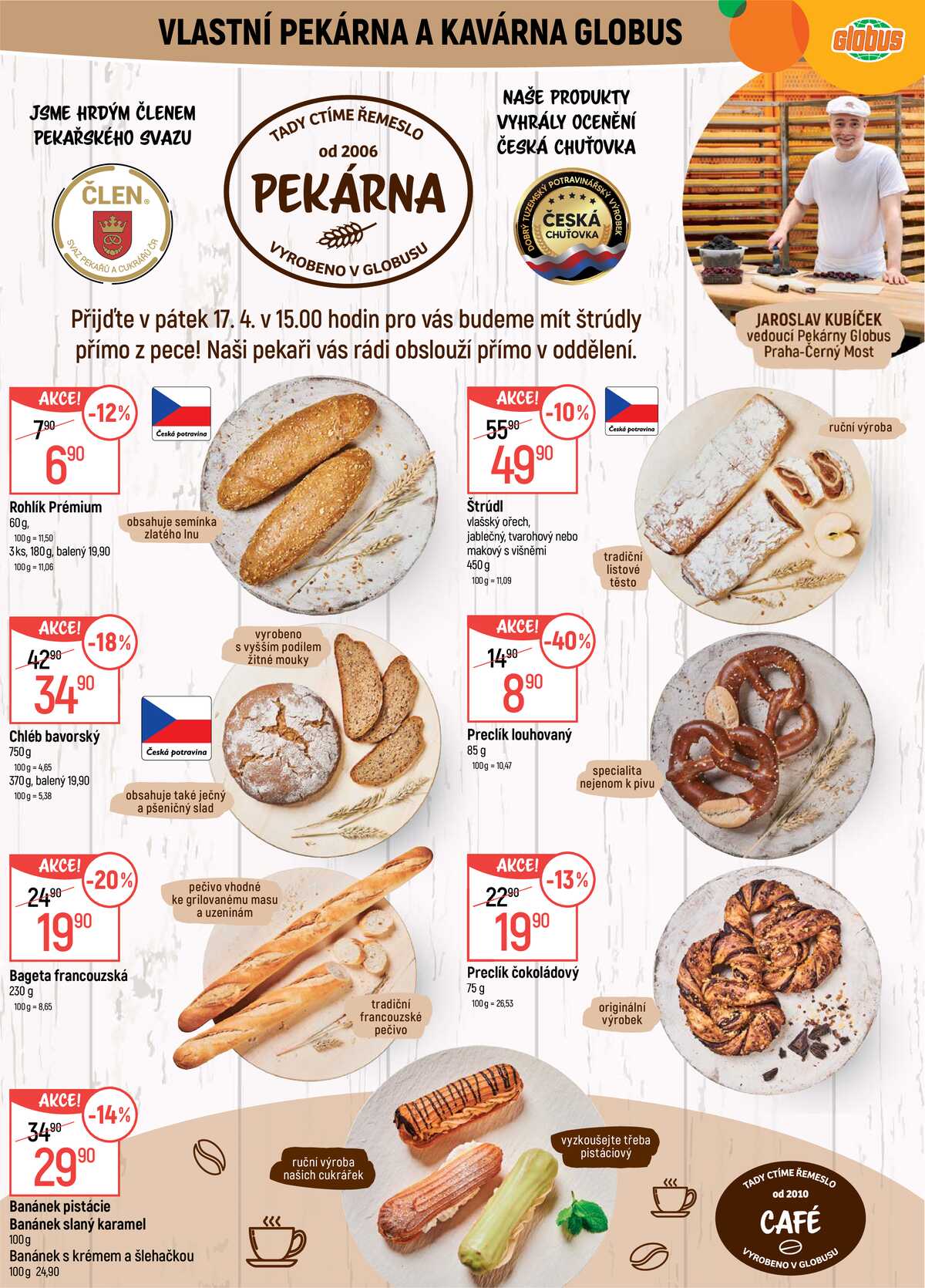 Akční leták Globus 15.4. - 21.4.2026 - Globus Praha - Centrum Černý Most strana 6