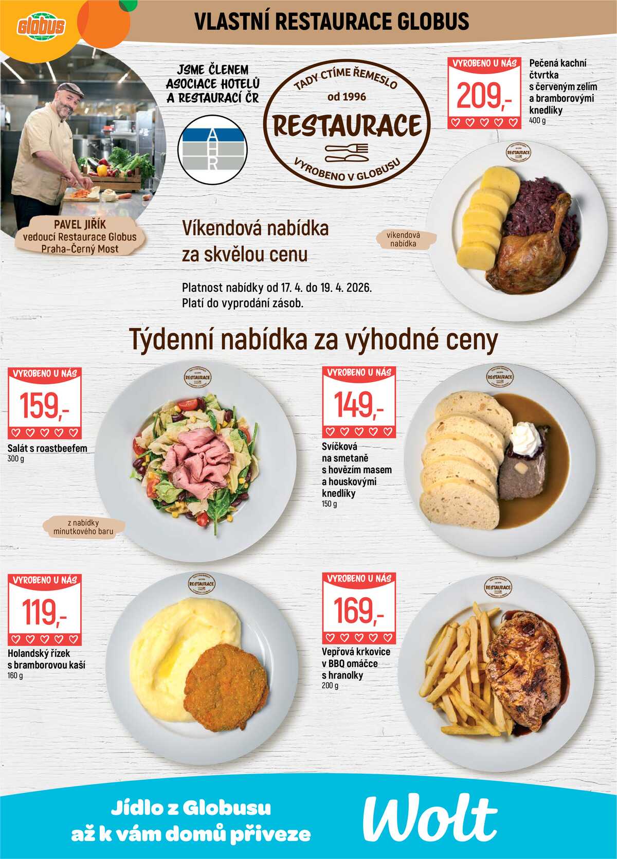 Akční leták Globus 15.4. - 21.4.2026 - Globus Praha - Centrum Černý Most strana 7