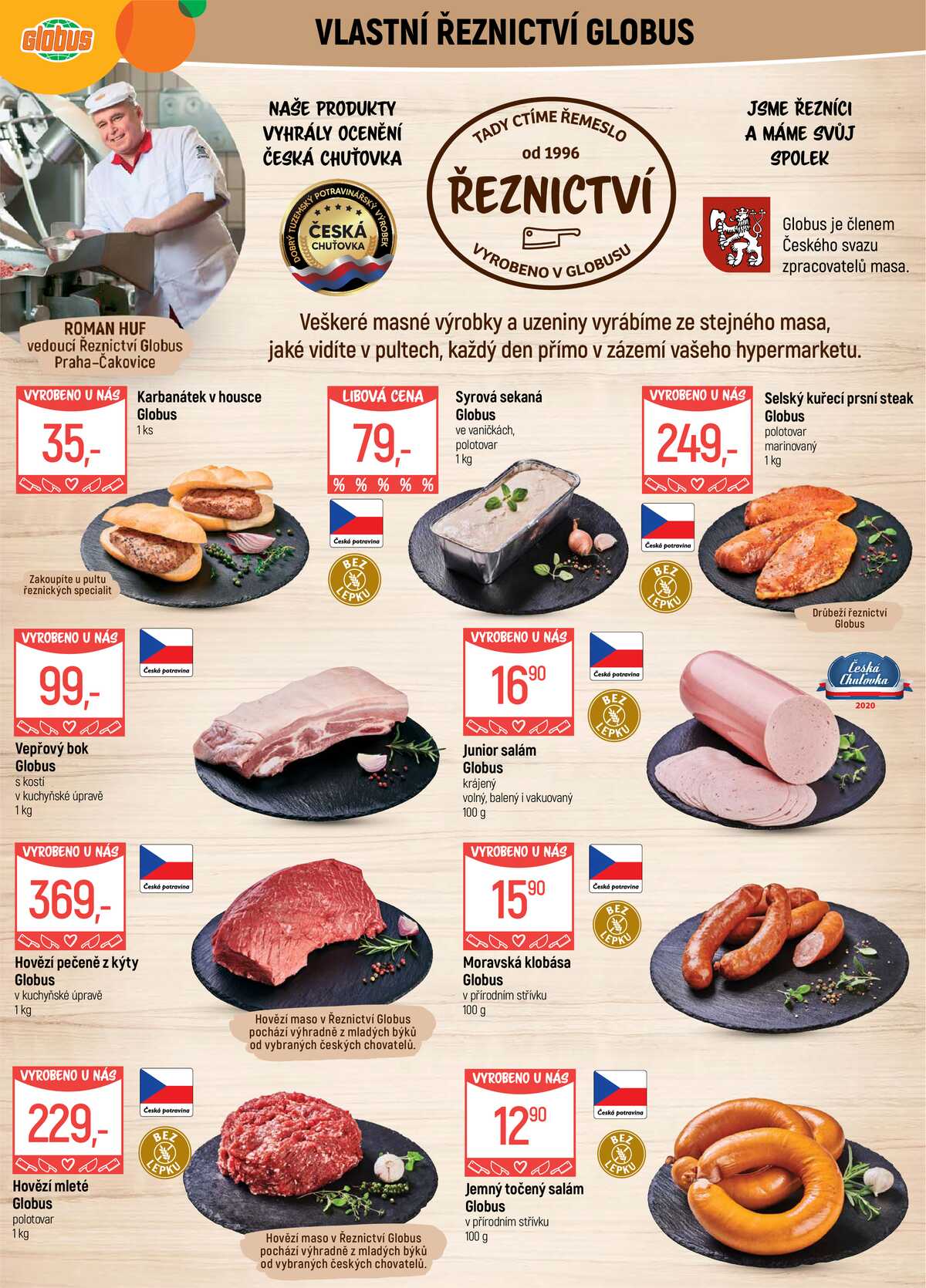 Akční leták Globus 15.4. - 21.4.2026 - Globus Praha - Čakovice strana 5