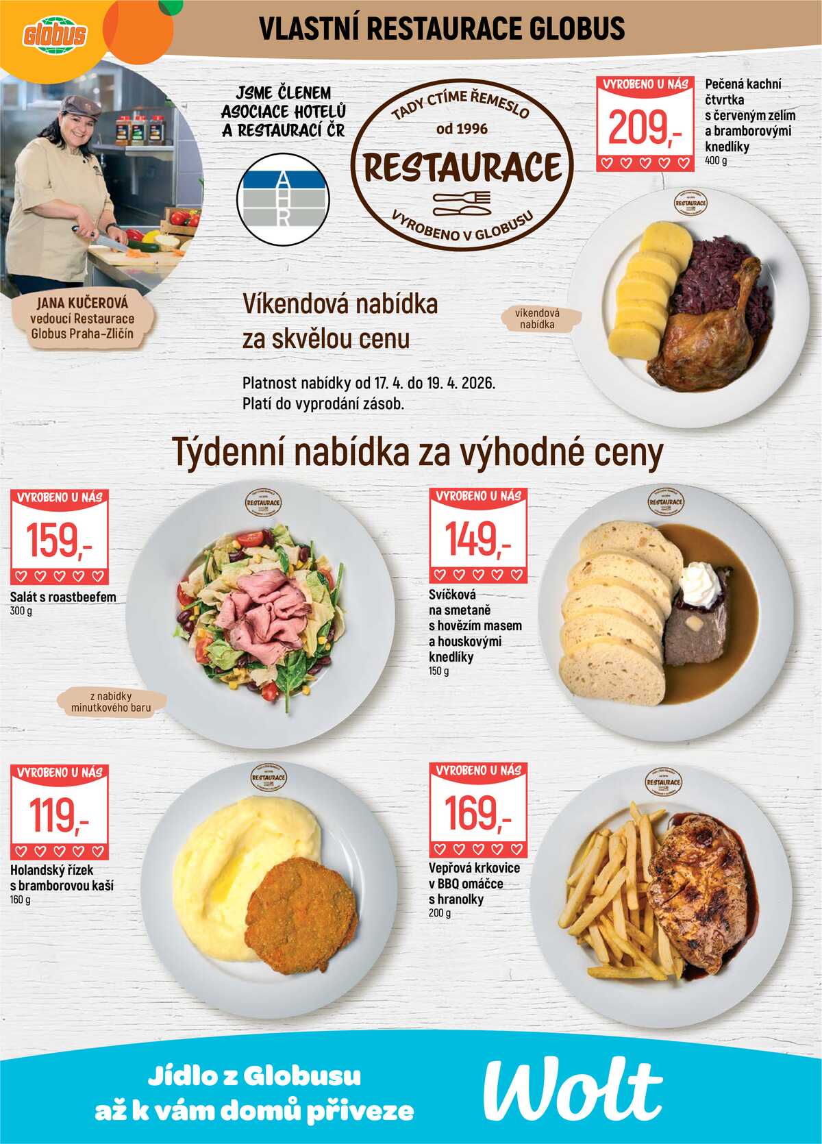 Akční leták Globus 15.4. - 21.4.2026 - Globus Praha - Zličín strana 7