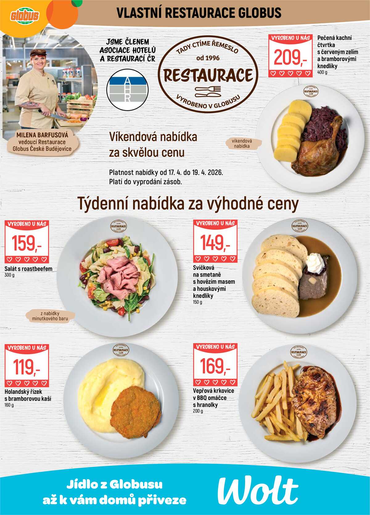 Akční leták Globus 15.4. - 21.4.2026 - Globus České Budějovice strana 7