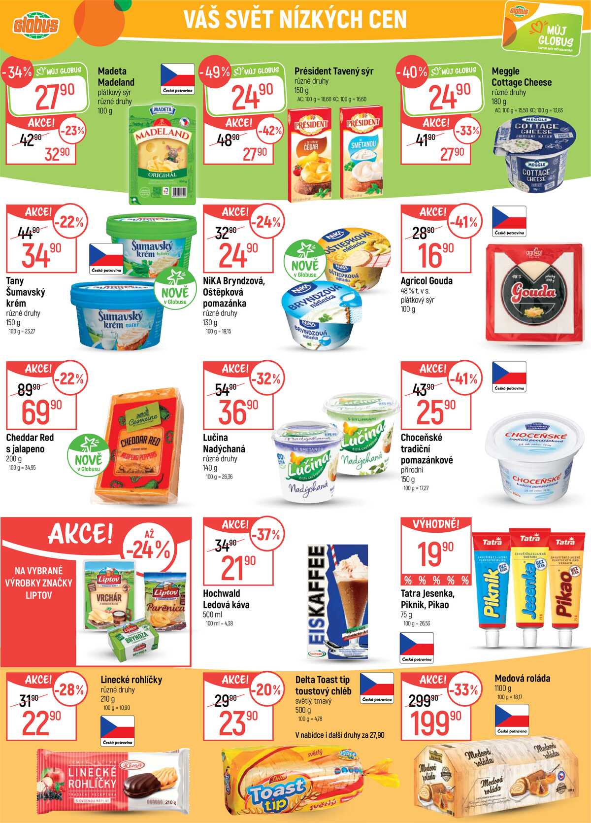 Akční leták Globus 15.4. - 21.4.2026 - Globus České Budějovice strana 16