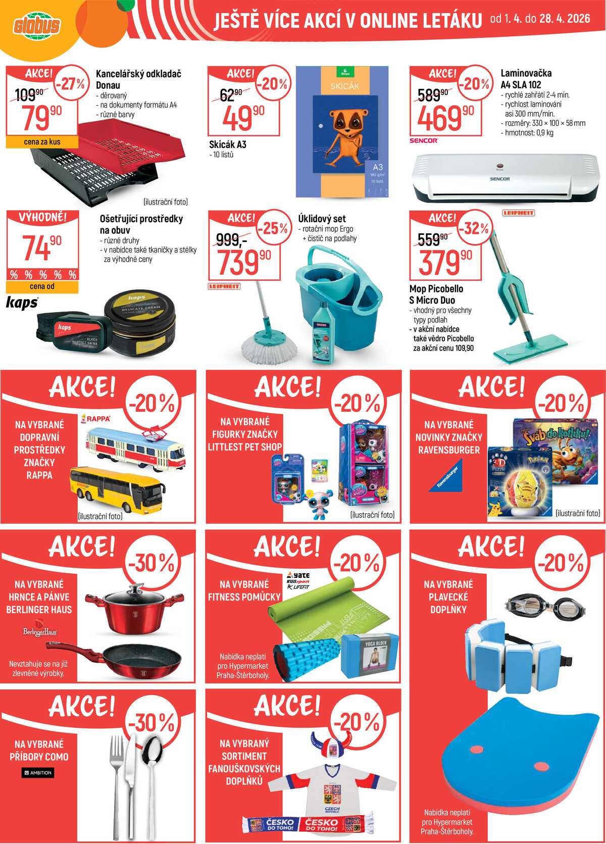 Akční leták Globus 15.4. - 21.4.2026 - Globus České Budějovice strana 34