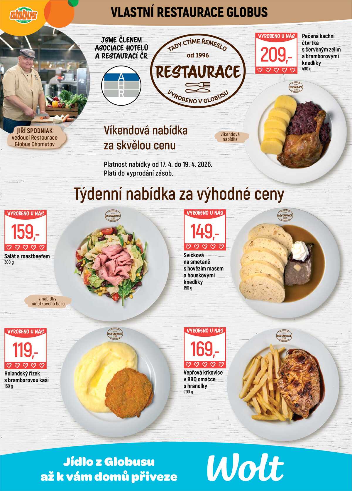 Akční leták Globus 15.4. - 21.4.2026 - Globus Chomutov strana 7