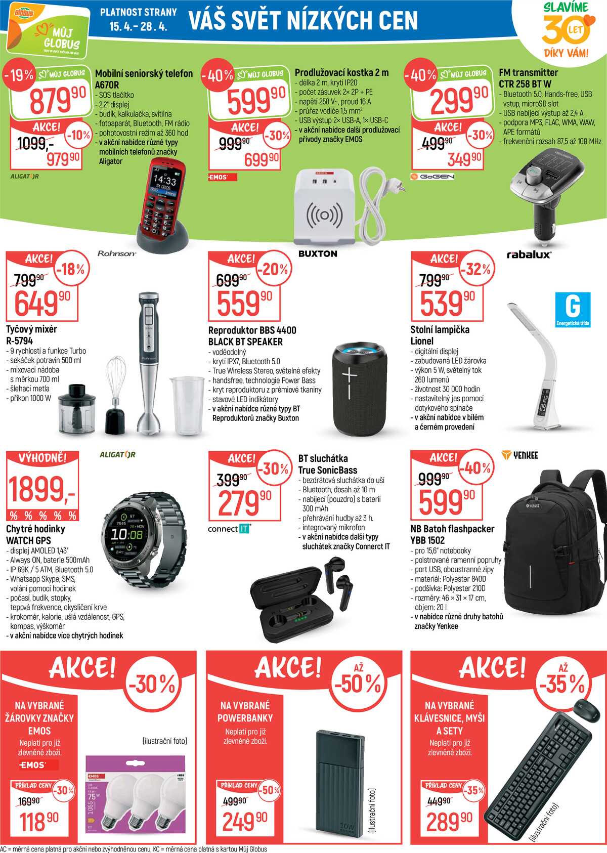 Akční leták Globus 15.4. - 21.4.2026 - Globus Jenišov u Karlových Varů strana 25