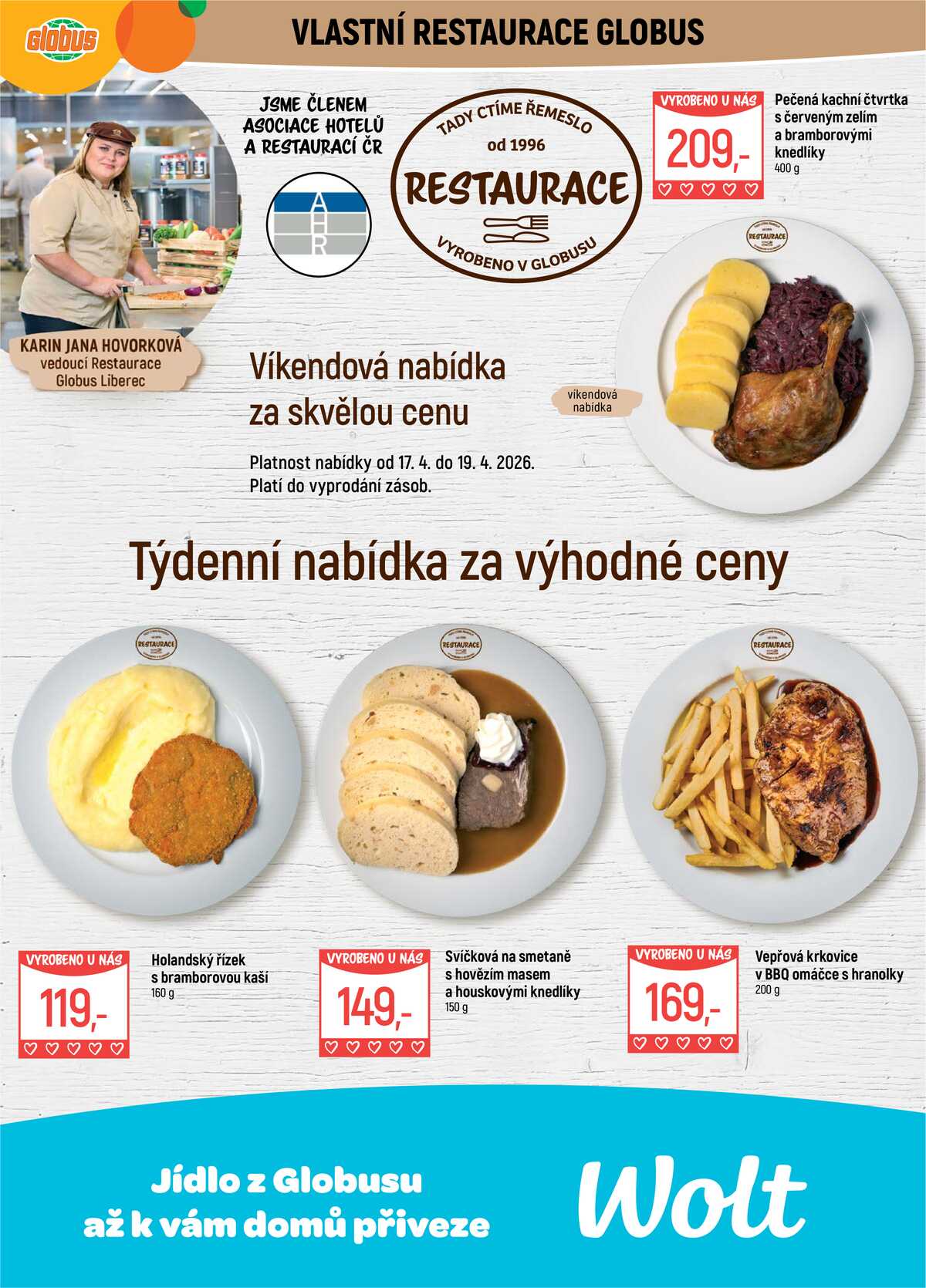 Akční leták Globus 15.4. - 21.4.2026 - Globus Liberec strana 7