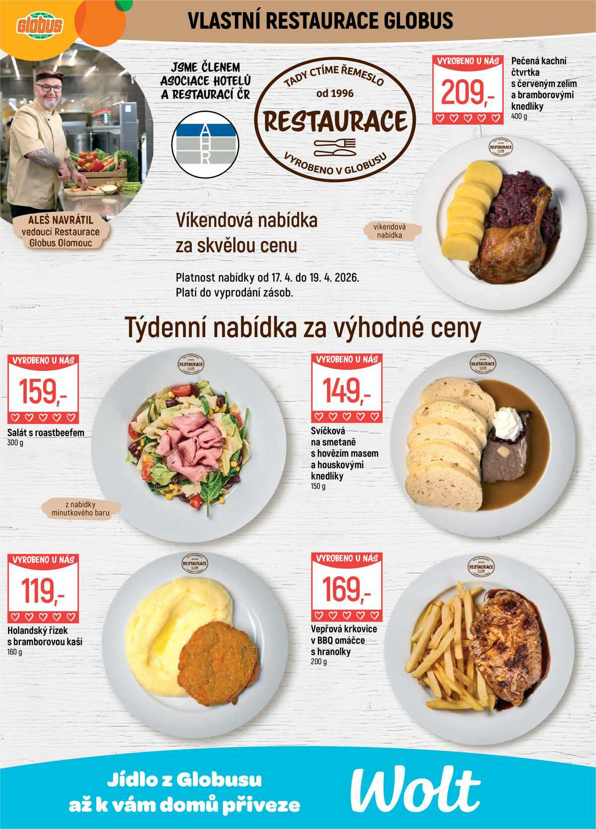 Akční leták Globus 15.4. - 21.4.2026 - Globus Olomouc strana 7