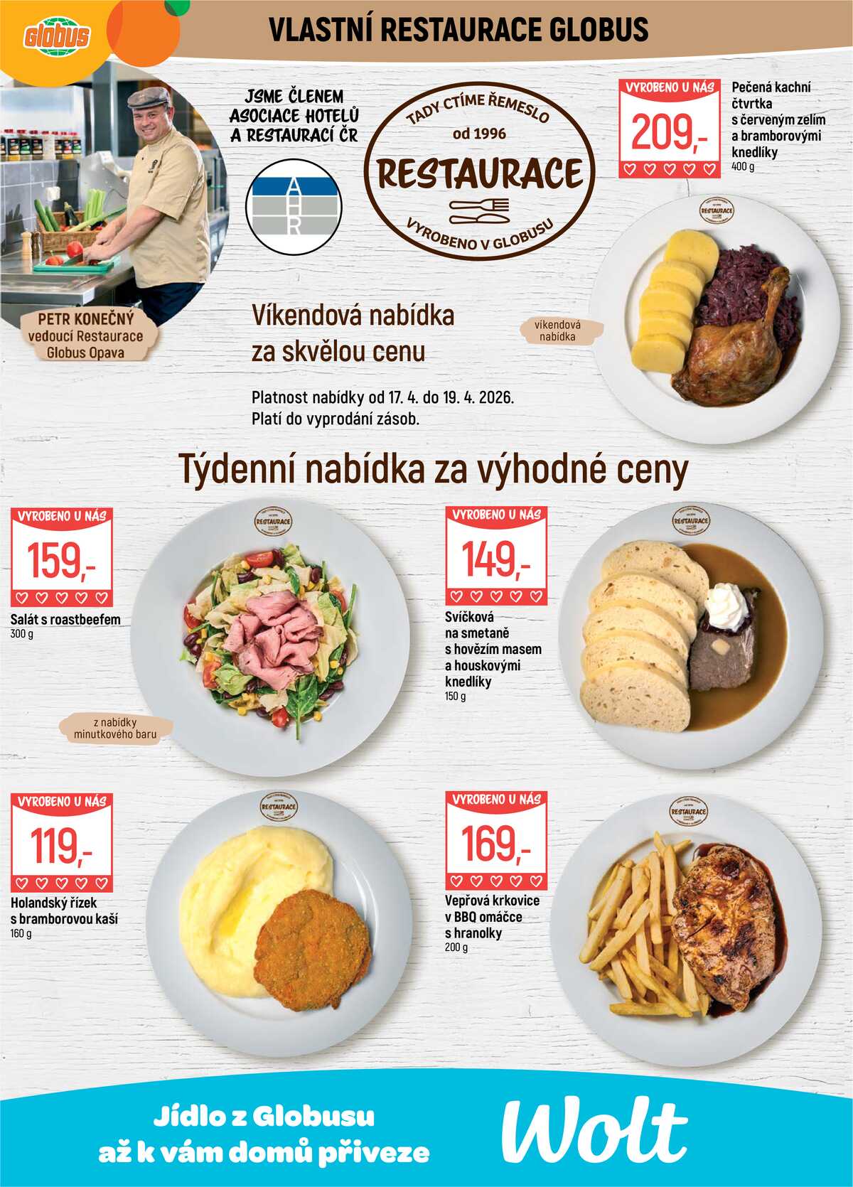 Akční leták Globus 15.4. - 21.4.2026 - Globus Opava strana 7